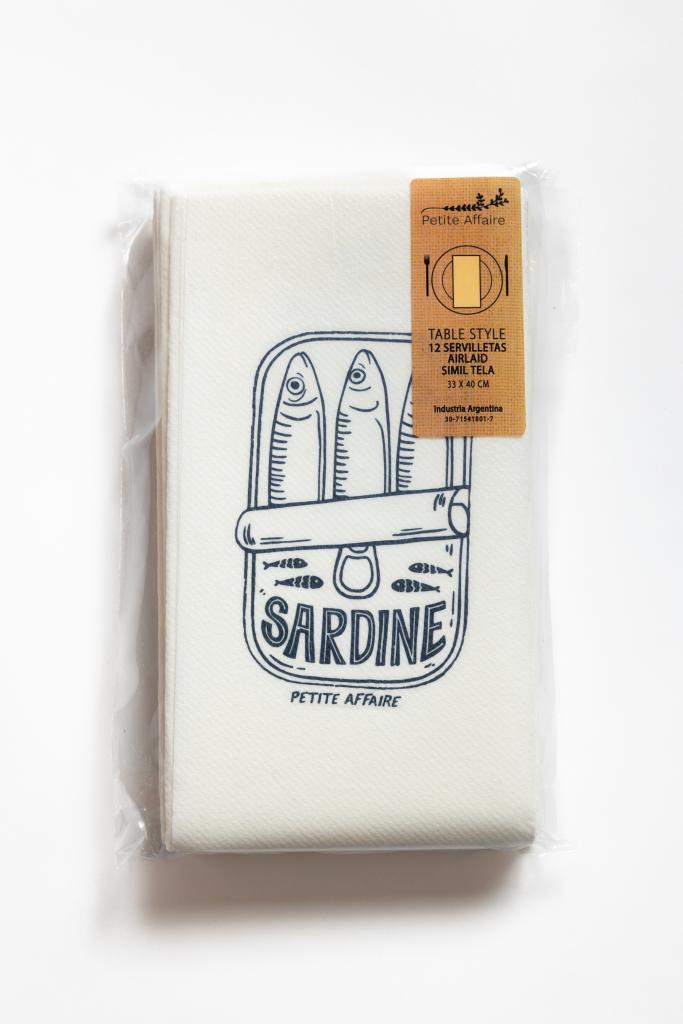 Servilletas de Papel Sardine 